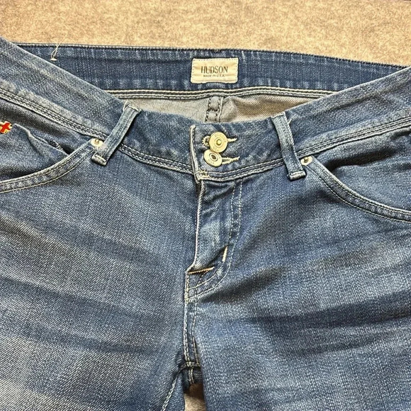 Hudson Baby Boot Cut  Jeans with the Pocket Flap, Size 27. - Picture 9 of 16